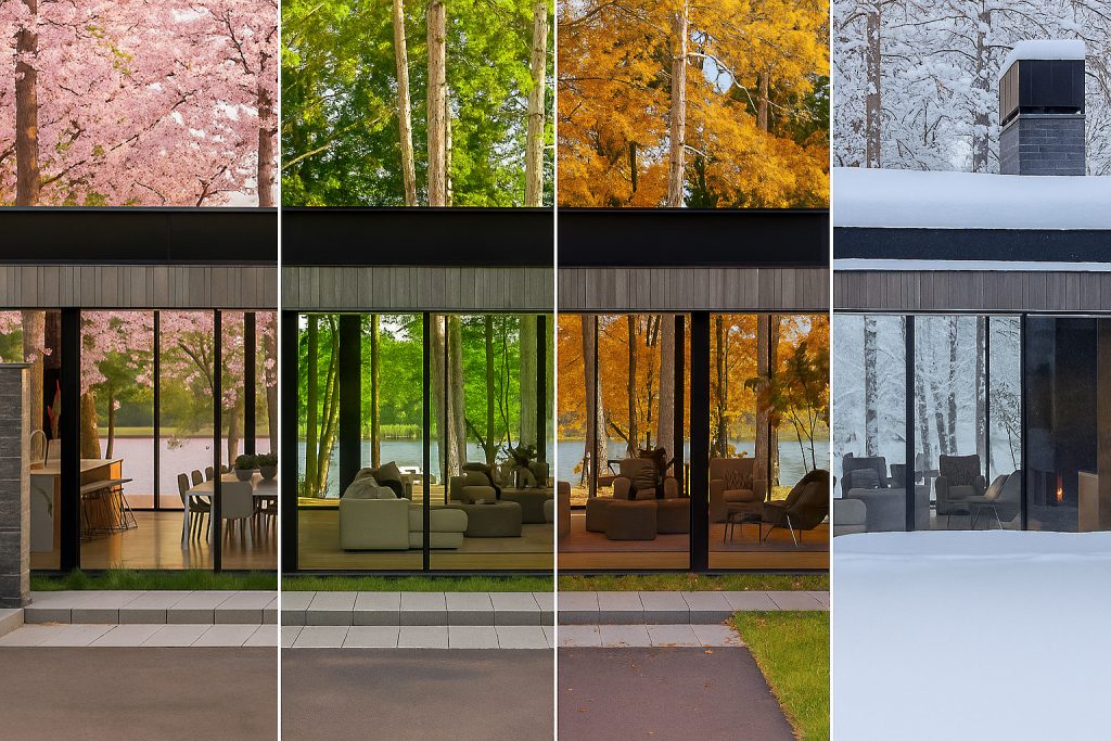 DEBO exterior panel four season